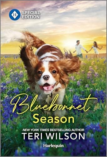 Book cover for Bluebonnet Season: A Canine Connection that Leads to Romance (Comfort Paws, 3) by Wilson, Teri