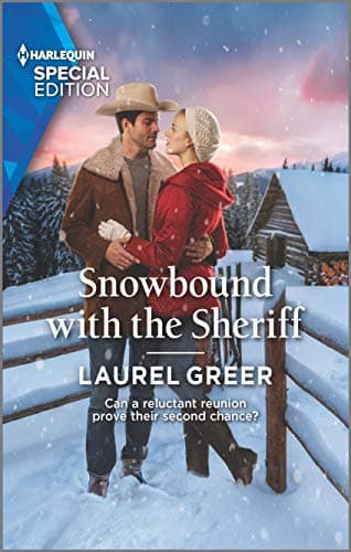 Book cover for Snowbound with the Sheriff (Sutter Creek, Montana, 6) by Greer, Laurel