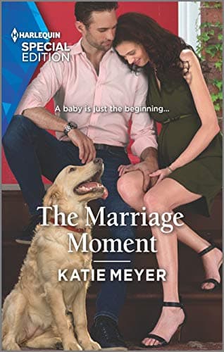 Book cover for The Marriage Moment (Paradise Animal Clinic, 5) by Meyer, Katie