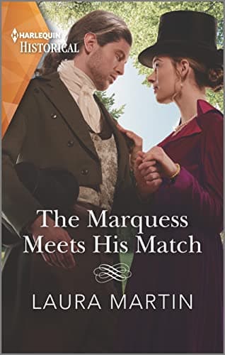 Book cover for The Marquess Meets His Match (Matchmade Marriages, 1) by Martin, Laura