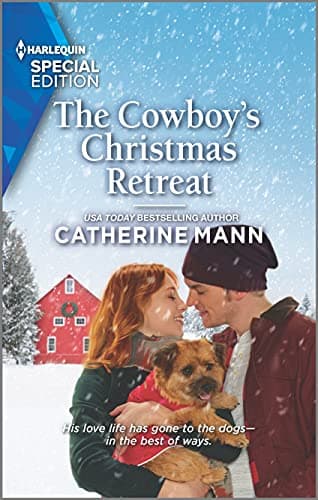 Book cover for The Cowboy's Christmas Retreat (Top Dog Dude Ranch, 2) by Mann, Catherine