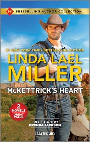 Book cover for McKettrick's Heart & The Marriage He Demands: Two Western Romance Novels by Miller, Linda Lael