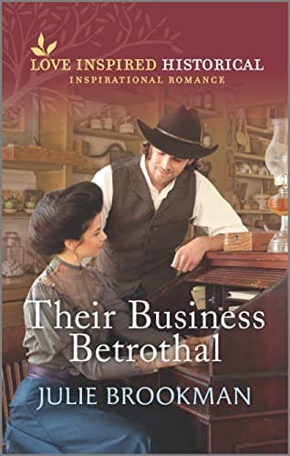 Book cover for Their Business Betrothal (Love Inspired Historical) by Brookman, Julie