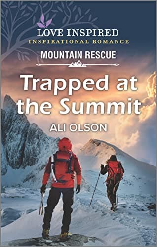 Book cover for Trapped at the Summit (Love Inspired: Mountain Rescue) by Olson, Ali