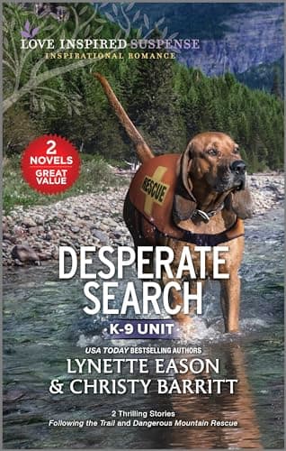 Book cover for Desperate Search (Love Inspired: K-9 Unit) by Eason, Lynette