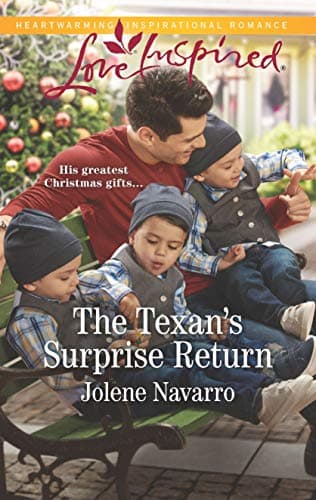 Book cover for The Texan's Surprise Return (Cowboys of Diamondback Ranch, 2) by Navarro, Jolene