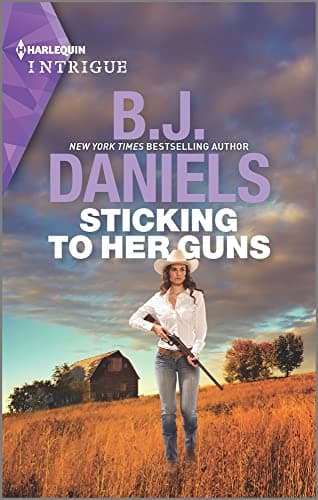 Book cover for Sticking to Her Guns: A Montana Western Mystery (A Colt Brothers Investigation, 2) by Daniels, B.J.