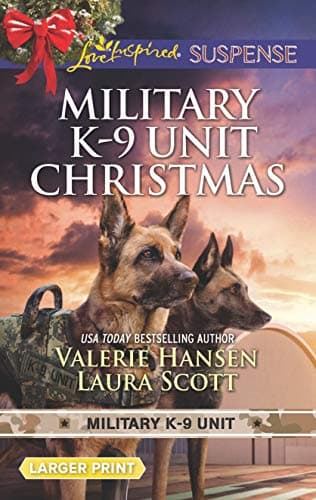 Book cover for Military K-9 Unit Christmas: An Anthology by Hansen, Valerie