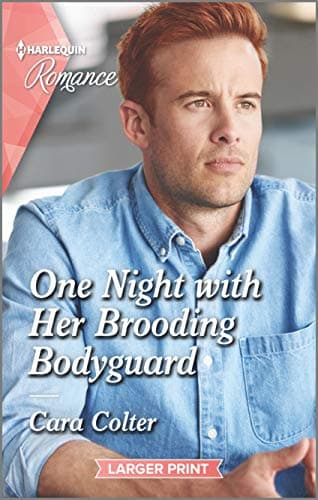Book cover for One Night with Her Brooding Bodyguard (Cinderellas in the Palace) by Colter, Cara