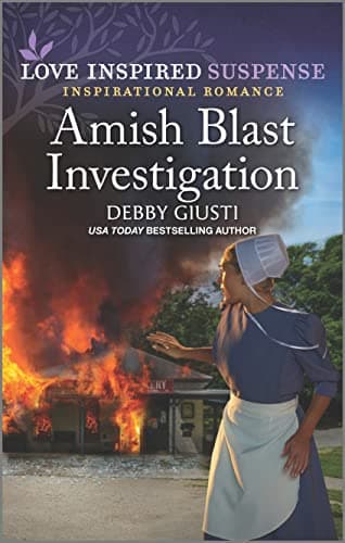 Book cover for Amish Blast Investigation (Love Inspired Suspense) by Giusti, Debby