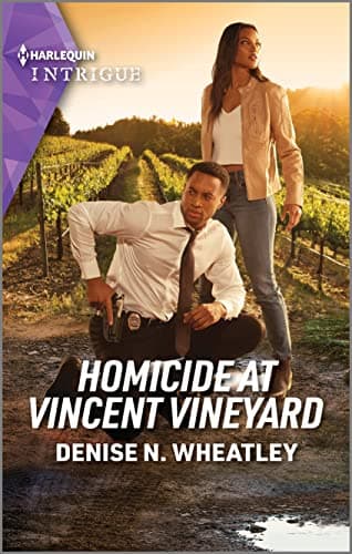 Book cover for Homicide at Vincent Vineyard (A West Coast Crime Story, 3) by Wheatley, Denise N.