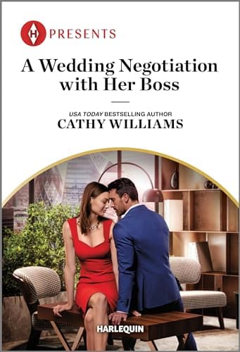 Book cover for A Wedding Negotiation with Her Boss (Secrets of Billionaires' Secretaries, 1) by Williams, Cathy