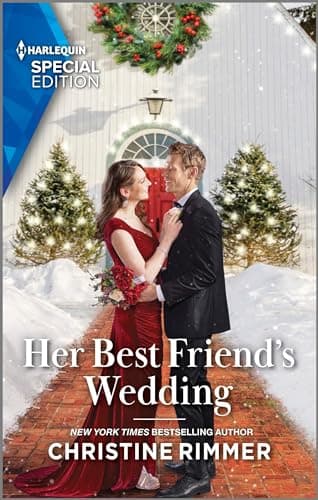 Book cover for Her Best Friend's Wedding (Bravo Family Ties, 24) by Rimmer, Christine