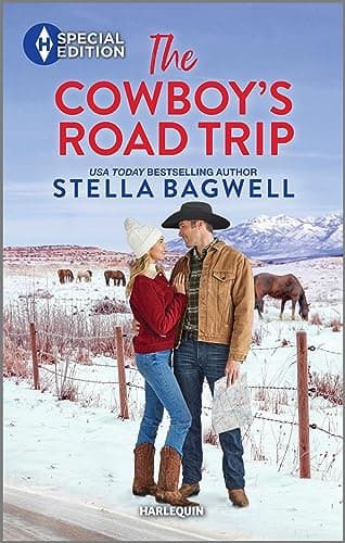 Book cover for The Cowboy's Road Trip (Men of the West, 54) by Bagwell, Stella