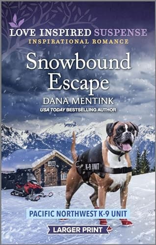 Book cover for Snowbound Escape (Pacific Northwest K-9 Unit, 8) by Mentink, Dana