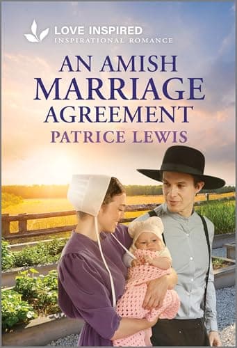 Book cover for An Amish Marriage Agreement: An Uplifting Inspirational Romance – A Love Inspired Marriage of Convenience Montana Story by Lewis, Patrice