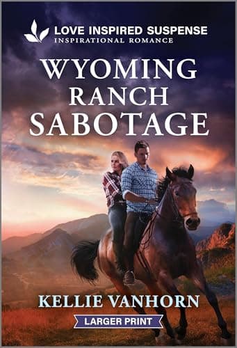 Book cover for Wyoming Ranch Sabotage by VanHorn, Kellie
