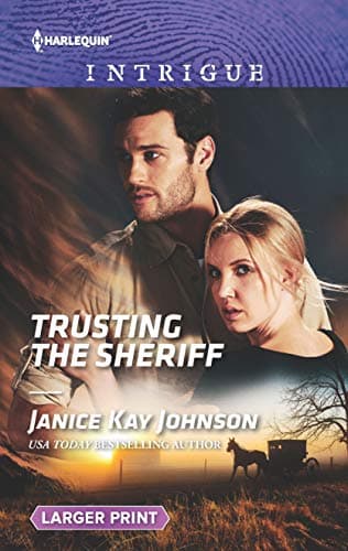 Book cover for Trusting the Sheriff (Harlequin Intrigue) by Johnson, Janice Kay