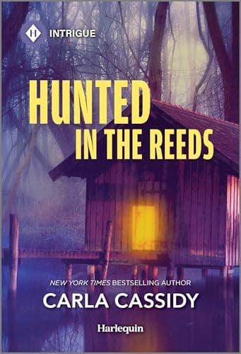 Book cover for Hunted in the Reeds (Marsh Mysteries, 3) by Cassidy, Carla