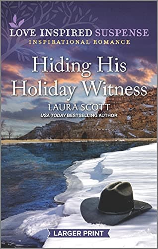 Book cover for Hiding His Holiday Witness (Justice Seekers, 4) by Scott, Laura