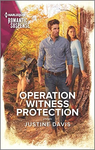 Book cover for Operation Witness Protection: A Thrilling K-9 Suspense Novel (Cutter's Code, 15) by Davis, Justine