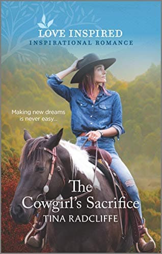 Book cover for The Cowgirl's Sacrifice (Hearts of Oklahoma, 4) by Radcliffe, Tina