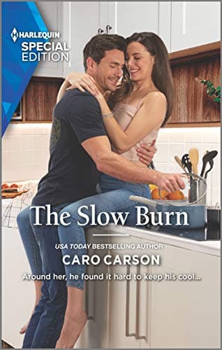Book cover for The Slow Burn (Masterson, Texas, 2) by Carson, Caro