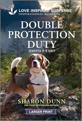 Book cover for Double Protection Duty (Dakota K-9 Unit, 7) by Dunn, Sharon
