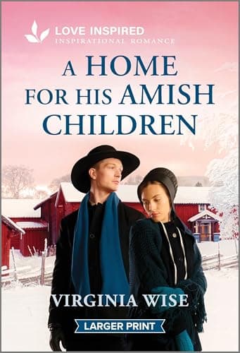 Book cover for A Home for His Amish Children: An Uplifting Inspirational Romance by Wise, Virginia