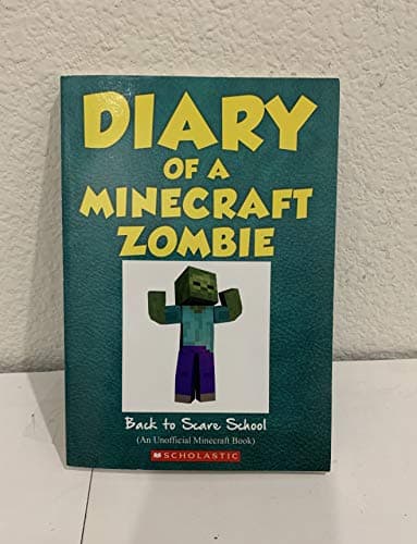Book cover for Diary of a Minecraft Zombie by Unofficial Minecraft Book - fan fiction