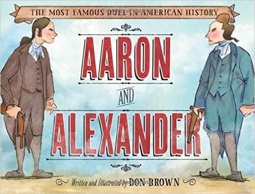 Book cover for Aaron and Alexander by Don Brown