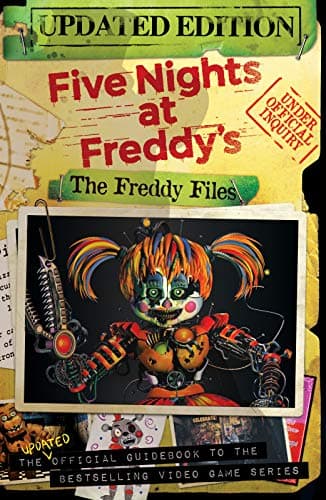 Book cover for The Freddy Files: Updated Edition: An AFK Book (Five Nights At Freddy's) by Cawthon, Scott
