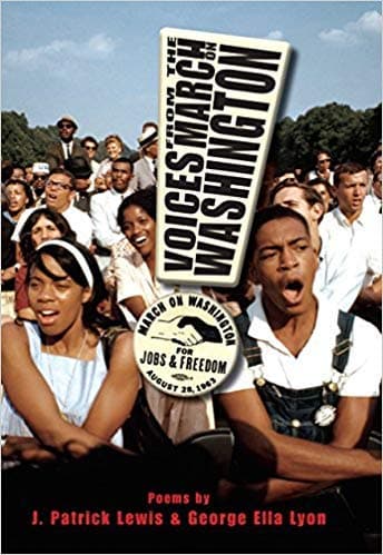 Book cover for Voices from the March on Washington by J. Patrick Lewis