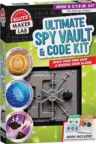 Book cover for Klutz Ultimate Spy Vault & Code Kit: Maker Lab STEM Kit by Unknown
