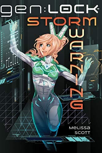 Book cover for Storm Warning: An AFK Book (gen:Lock) (1) by Scott, Melissa