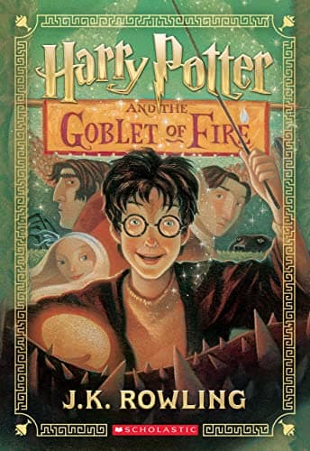 Book cover for Harry Potter and the Goblet of Fire (Harry Potter, Book 4) (4) by Rowling, J. K.