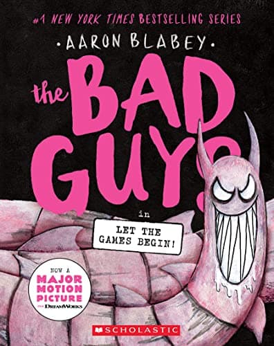 Book cover for The Bad Guys in Let the Games Begin! (The Bad Guys #17) (17) by Blabey, Aaron