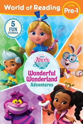 Book cover for World of Reading: Alice's Wonderland Bakery: Wonderful Wonderland Adventures, Level Pre-1 by Hapka, Catherine