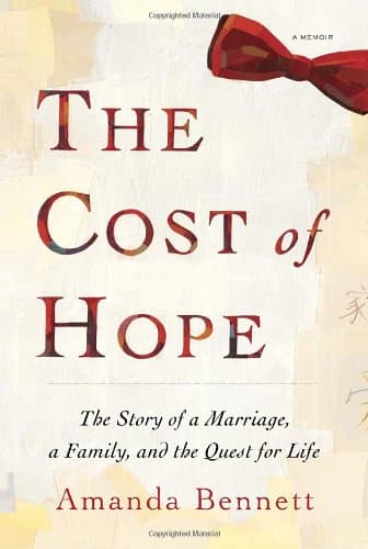 Book cover for The Cost of Hope: A Memoir by Bennett, Amanda