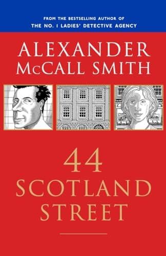 Book cover for 44 Scotland Street (44 Scotland Street Series, Book 1) by Alexander McCall Smith