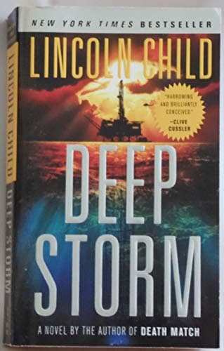 Book cover for Deep Storm by Child, Lincoln