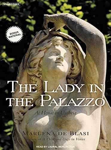 Book cover for The Lady in the Palazzo: At Home in Umbria by De Blasi, Marlena