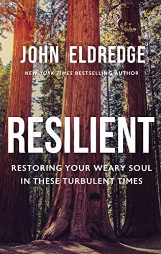Book cover for Resilient: Restoring Your Weary Soul in These Turbulent Times by Eldredge, John
