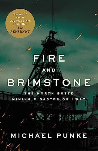 Book cover for Fire and Brimstone: The North Butte Mining Disaster of 1917 by Punke, Michael