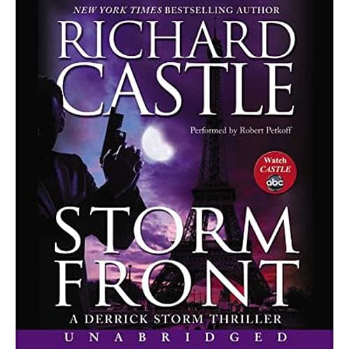 Book cover for Storm Front (A Derrick Storm Thriller, 1) by Castle, Richard
