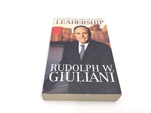 Book cover for Leadership by Giuliani, Rudolph