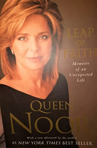 Book cover for Leap of Faith: Memoirs of an Unexpected Life by Noor, Queen