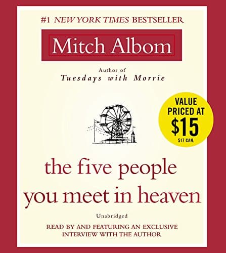 Book cover for The Five People You Meet in Heaven by Albom, Mitch