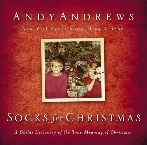 Book cover for Socks for Christmas: A Child's Discovery of the True Meaning of Christmas by Andy Andrews