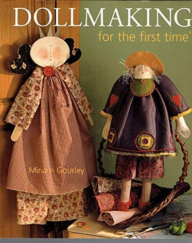 Book cover for Dollmaking for the first time by Gourley, Miriam